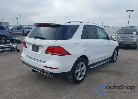 2018 Mercedes-Benz Gle 350 from USA, damaged, VIN 4JGDA5JB1JB031383
